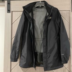 Women’s Black North Face Rain Jacket